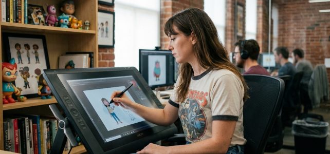 L&rsquo;évolution des carrières dans l&rsquo;industrie du cinéma et de l&rsquo;audiovisuel : focus sur l&rsquo;animation 2D et 3D